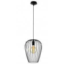Подвес NEWTOWN, 1x60W (E27), Ø275, сталь, черный