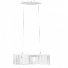 Подвес NAROLA, 2x60W (E27), L580, дерево/белый
