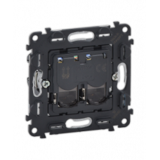 Legrand Valena Мех IN'MATIC Розетка 2-ая комп, RJ45, кат.6 STP