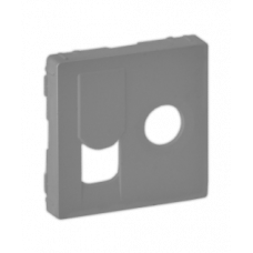 Legrand Valena LIFE Алюм Накладка розетки TV-RJ45
