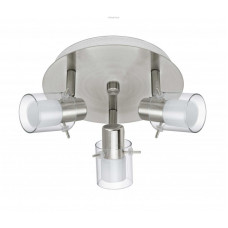 Светодиодный спот SPARANO, 3х5W (LED), Ø210, никель/стекло