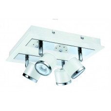 Светодиодный спот PIERINO 1, 2х5W (LED), L240x260, белый/хром